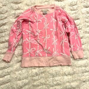 The Beaufort Bonnet Company Cassidy Crewneck Pink Braselton Bows 18-24M